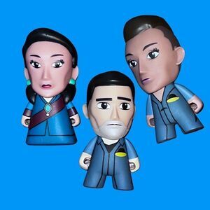 3 Kidrobot The Expanse X Figures Christen Avasarala James Holden Naomi Nagata B3